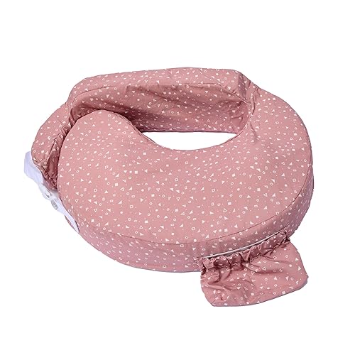 My Brest Friend Almohada de lactancia original mejorada ergonómica esencial para lactancia materna para mamá y bebé, con práctico bolsillo lateral,