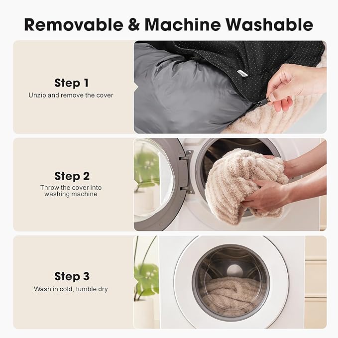 Cama Redonda para Perro Pequeño 58cm Lavable Antideslizante miniatura 4