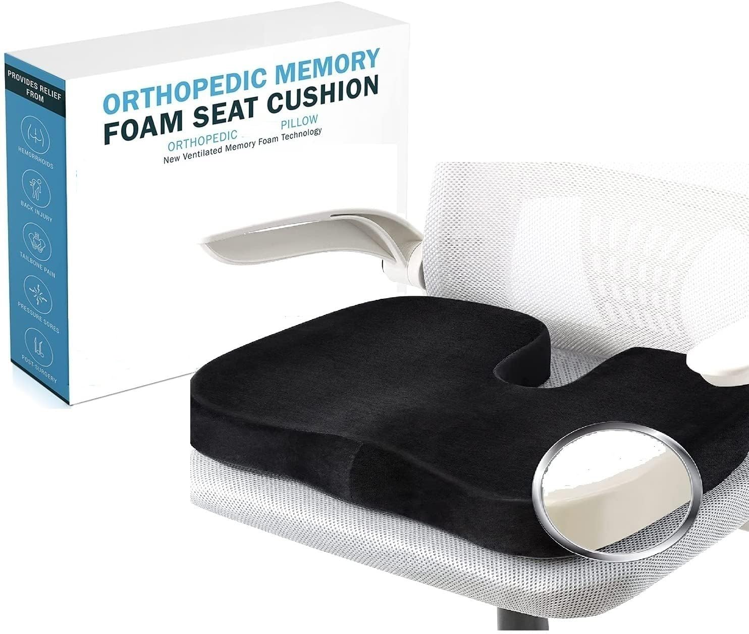 See full amazon price history chart for ZAXTY Coccyx Cushion - Tailbone Pain Relief, Sciatica and Lower Back Support Pillow. Perfect for office and home chairs, this ventilated cushion offers a removable cover for easy cleaning and enhanced ZAXTY Coccyx Cushion - Tailbone Pain Relief, Sciatica and Lower Back Support Pillow. Perfect for office and home chairs, this ventilated cushion offers a removable cover for easy cleaning and enhanced (B0D9ND3YTM) Amazon Price History, Amazon Price Tracker
