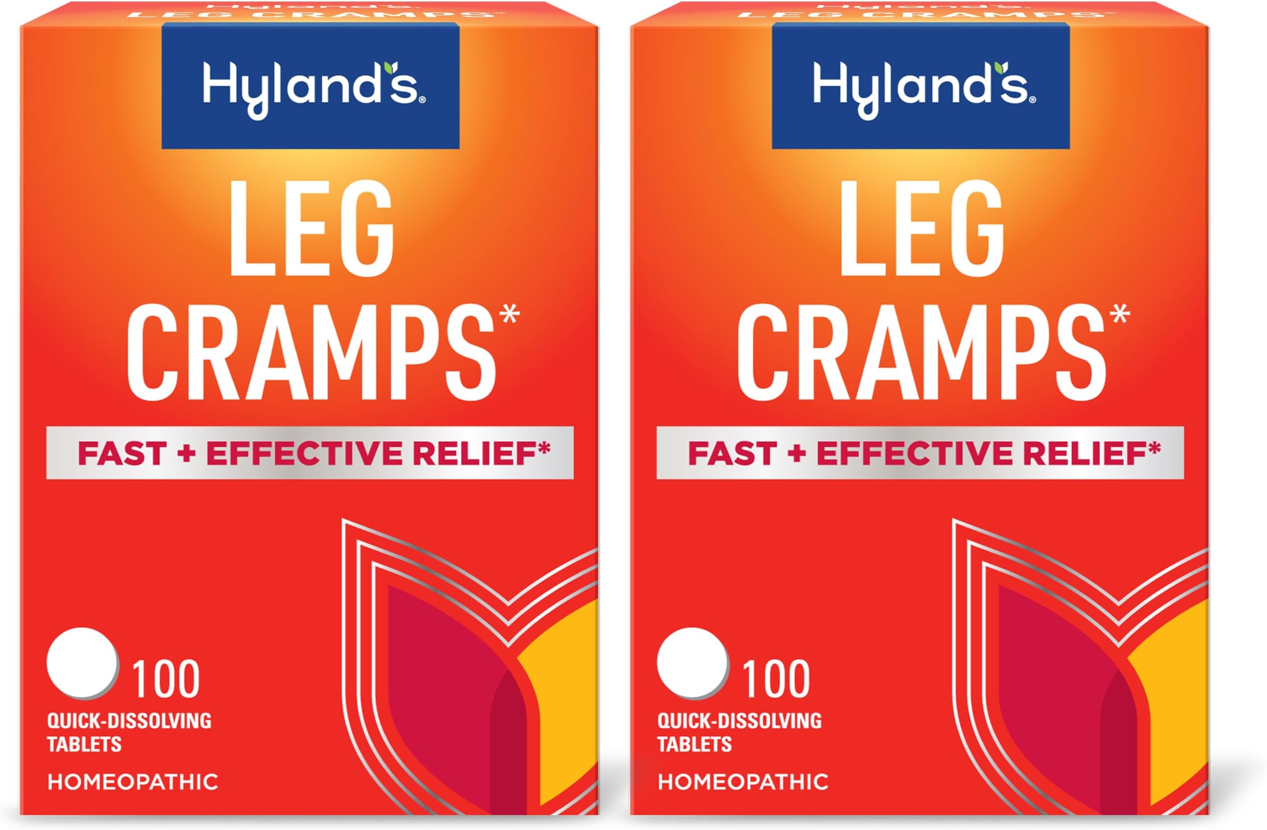 Hyland's, Leg Cramps, 100 Tablets (2 Pack)