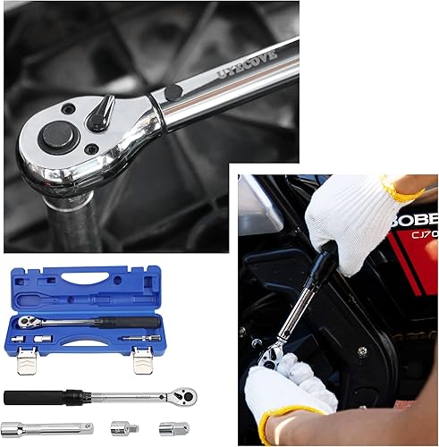 Miniatura 7 de UYECOVE Llave dinamométrica de 14 pulgada 2-20 Nm, juego de 13 llaves dinamométricas para bicicleta, kit de herramientas de mantenimiento de