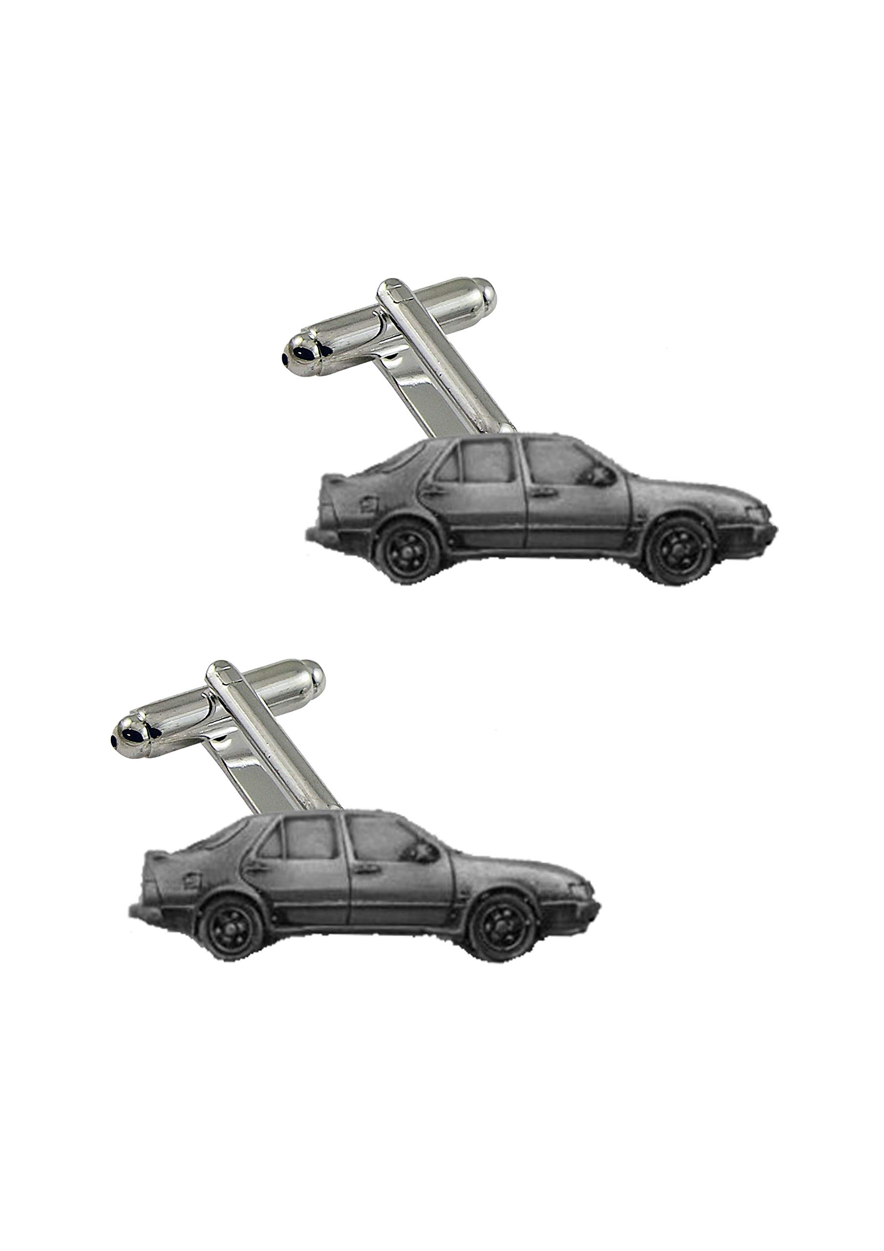 classic Sweden car sab 9000 CS ref222 Pewter Effect Cufflinks classic car