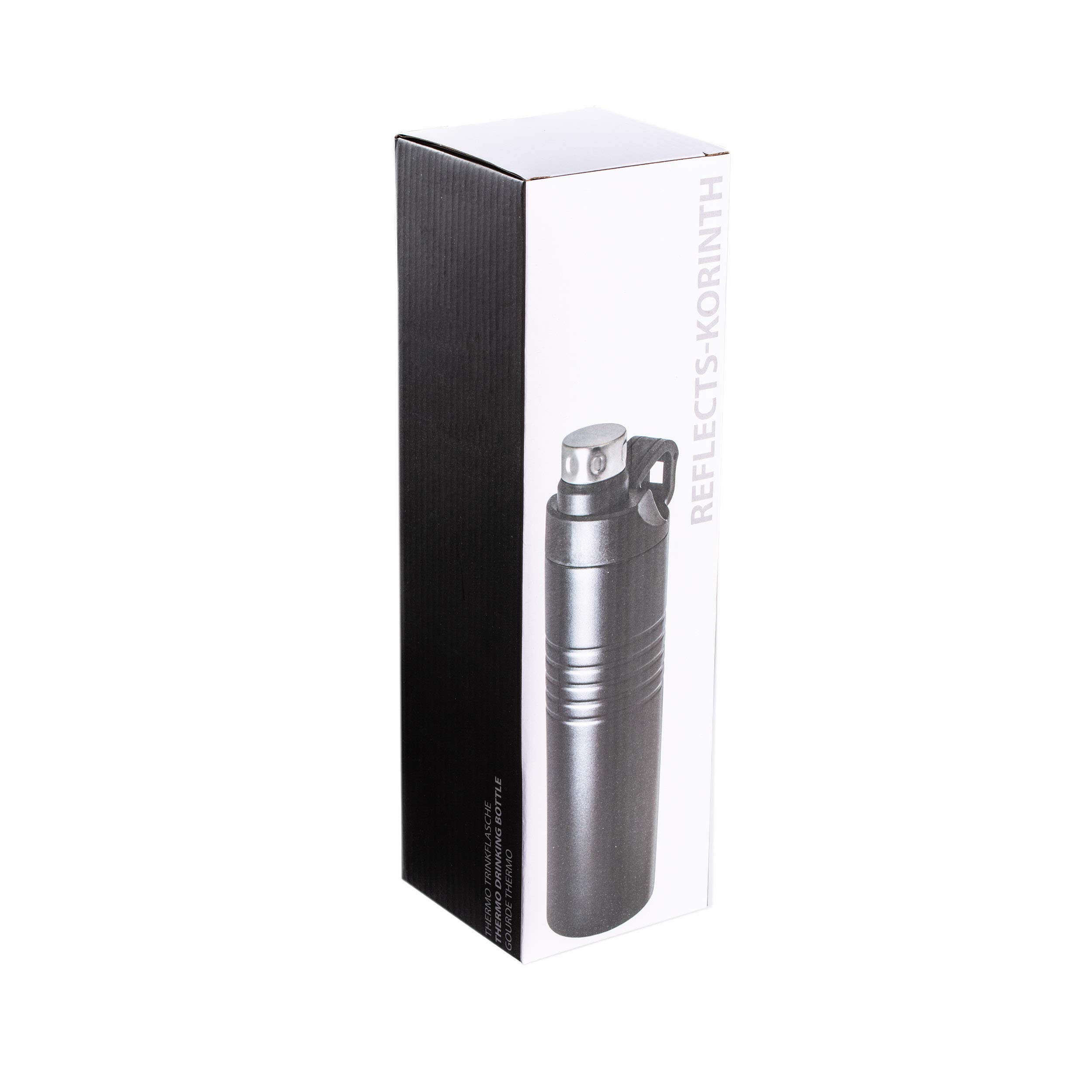 Schmalz Acciaio Inox Borraccia con Incisione Thermos Migrare Campeggio Outdoor Inciso - Rosso