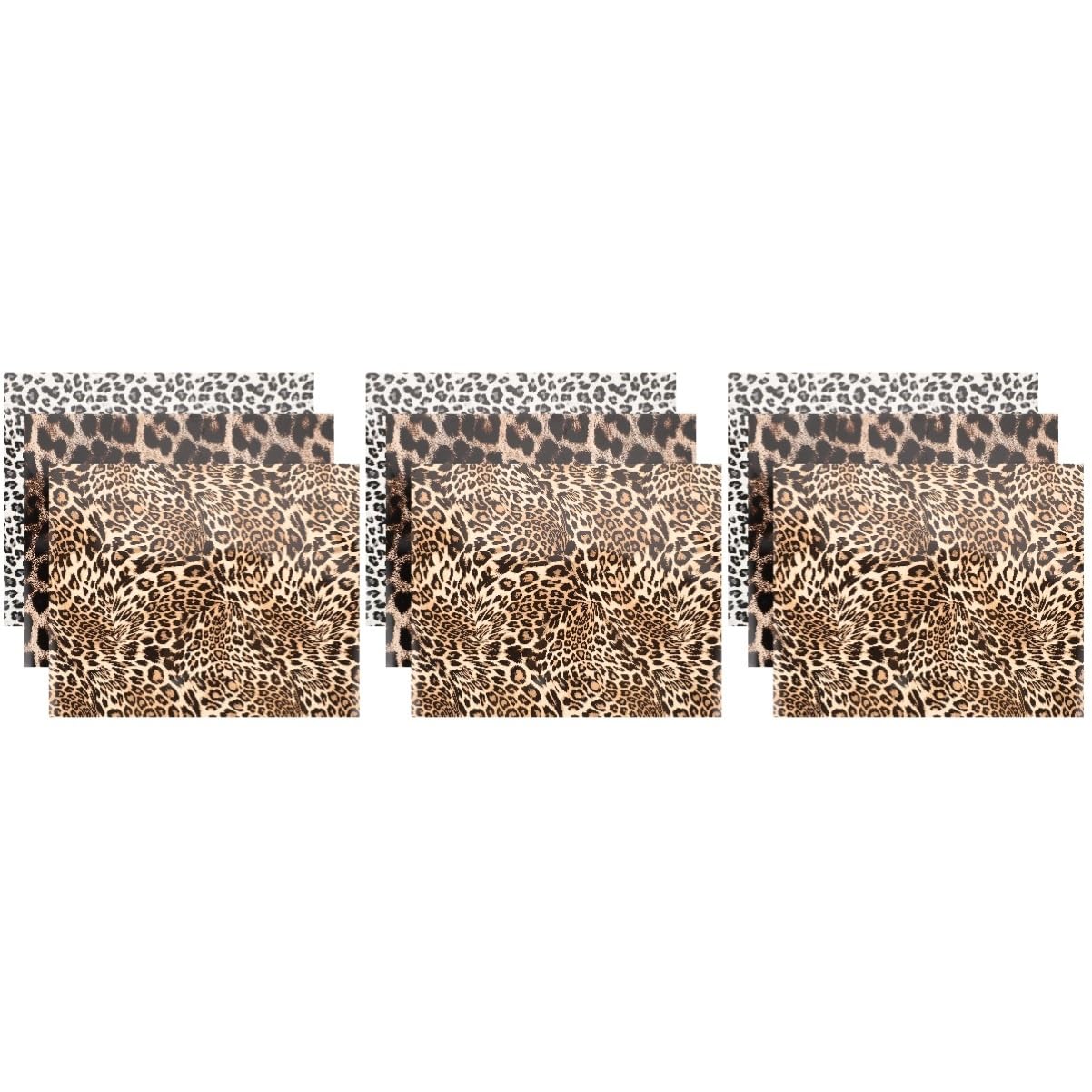 DOITOOL 3 Sätze Teiliges Infusible Transferfolie Für Shirts Leopard Muster Wärmetransferfolie Für Design Vielseitig Einsetzbar Für Bekleidung Und Accessoires 3 Stücke * 3
