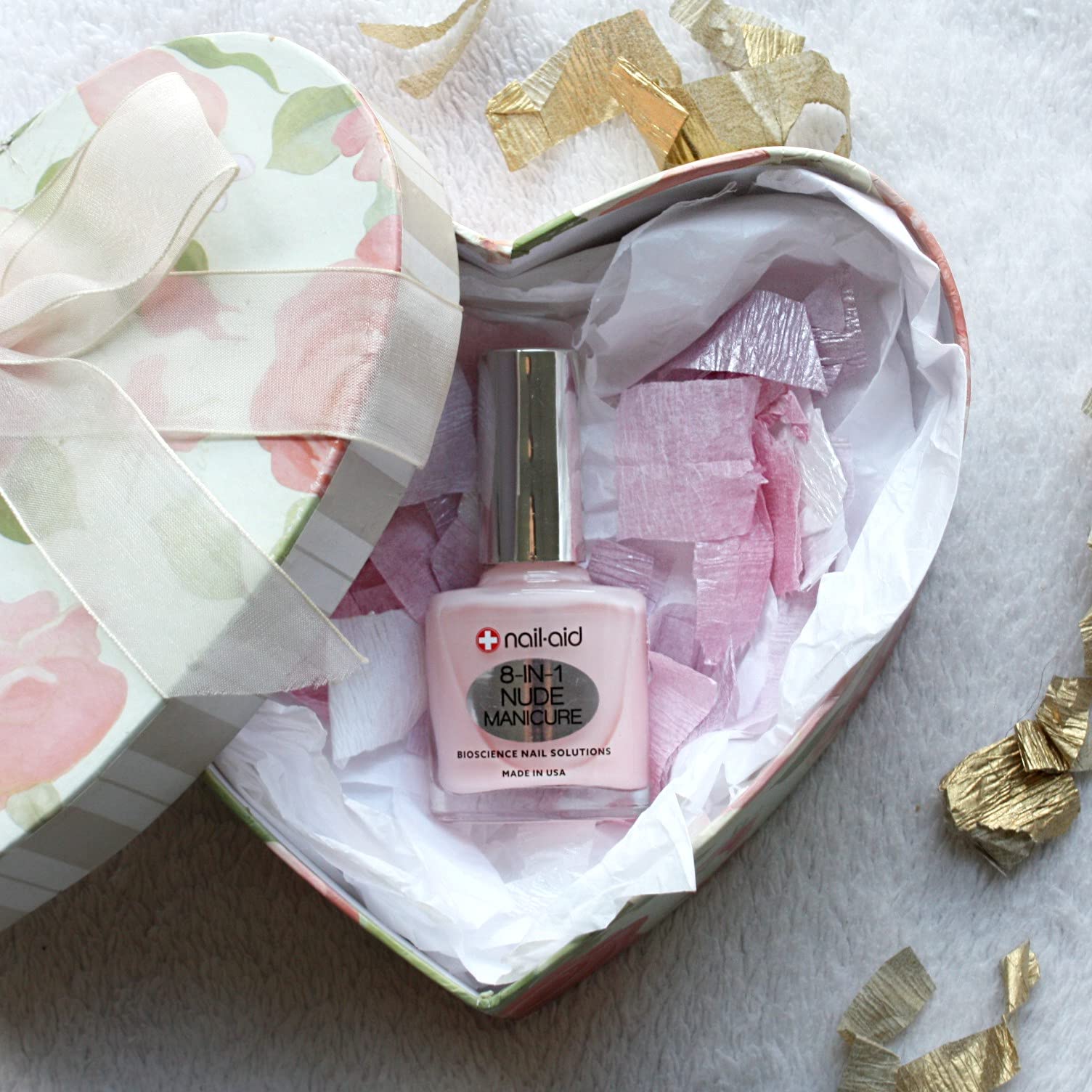 NAILAID 8in1 Nude Manicure, French Sheer, 0.55 Fluid Ounce Buy