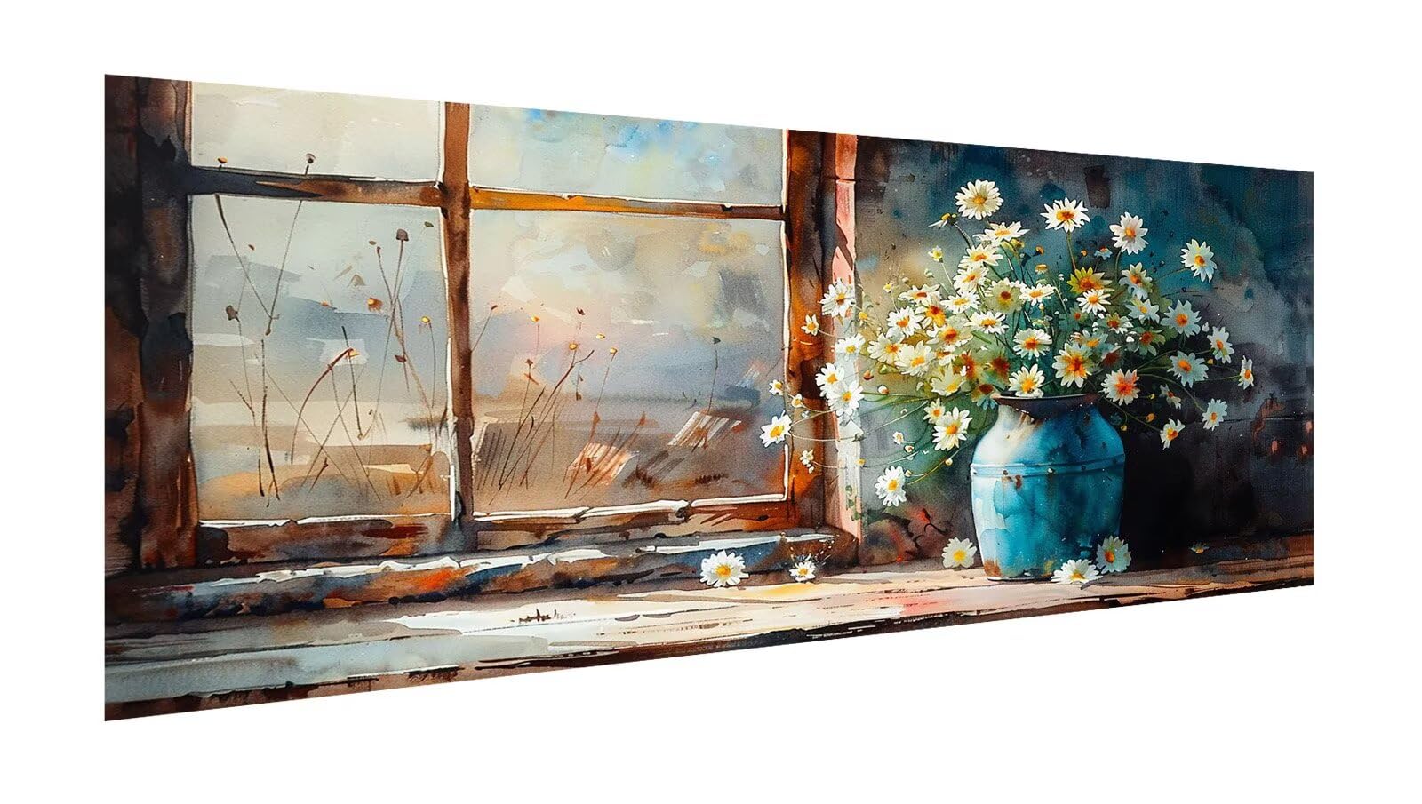 Zestawy do malowania diamentami ze stokrotką diamentową dla dorosłych, 5D Dimond Art Window Gem Arts and Crafts Paintings, DIY, kryształ górski, haft krzyżykowy, malowanie według numerów, dzieci