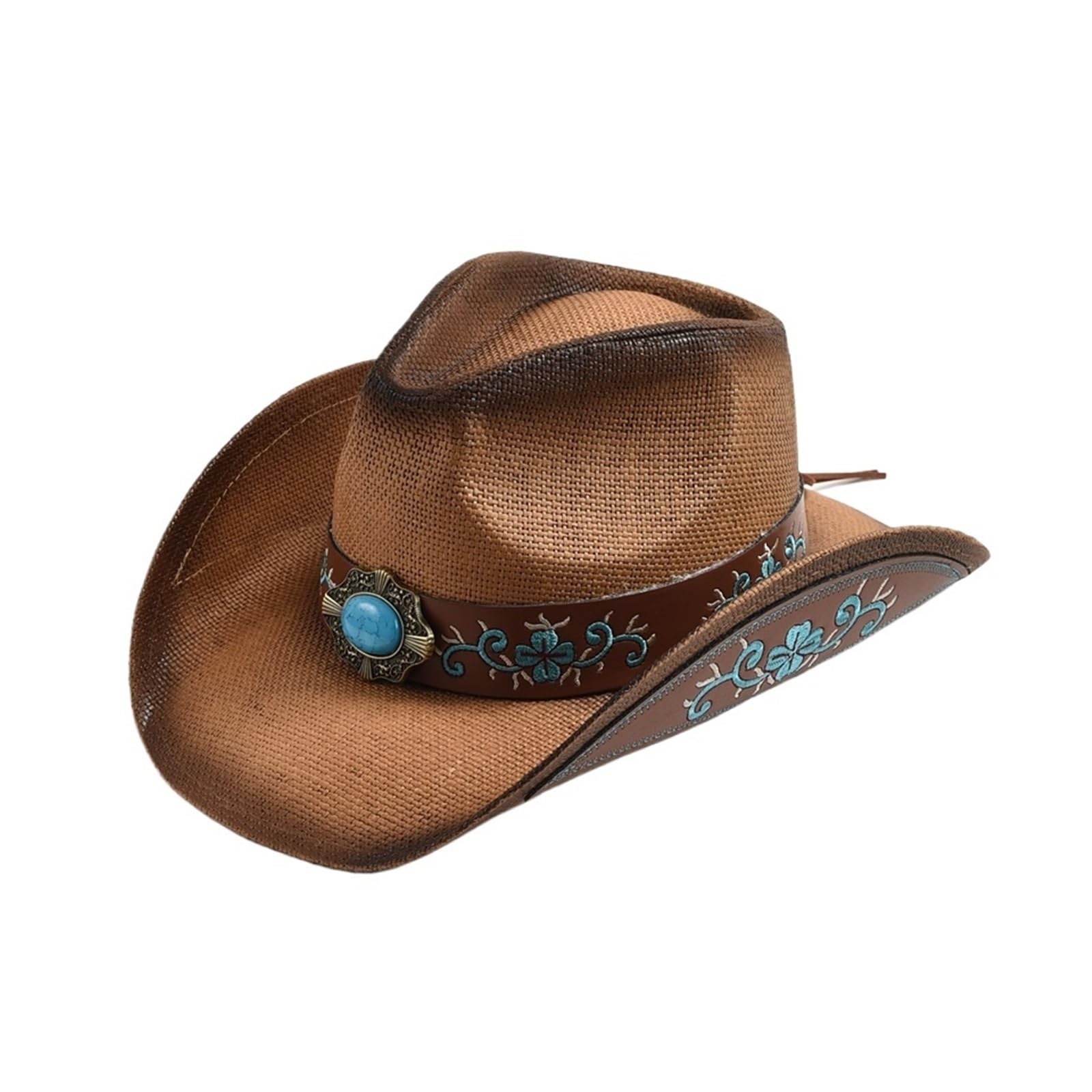 Cappello Cowboy Cappello da Cowboy, Estivo, Viaggio, Spiaggia, Uomo, Donna, Vintage, Gentiluomo, Cowgirl, Jazz