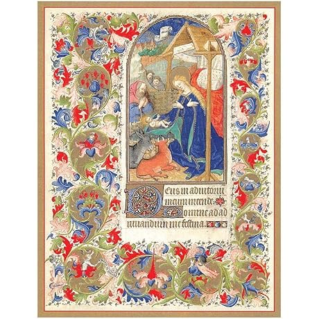 Caspari Illuminated Nativity Boxed Christmas Cards