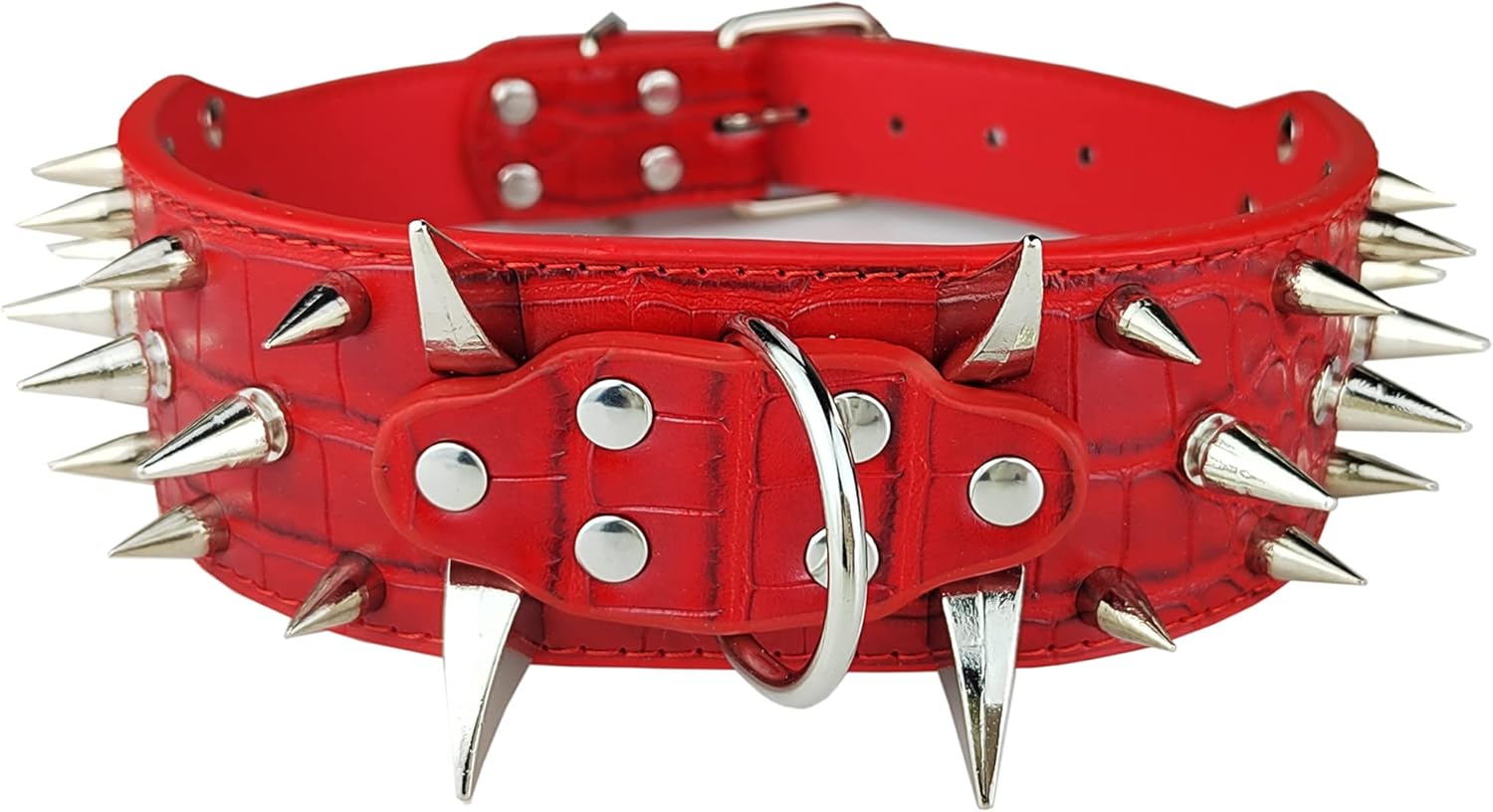 AiliStar New Spiked Dog Collar Protecting The Dog's Neck