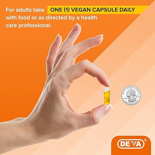 Miniatura 5 de Deva Vitaminas Veganas Aceite de Semilla de Lino 500Mg Vegano 90 Vcap6