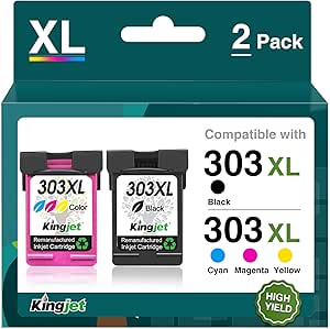 Multipack Patronen für HP 303XL ENVY Photo 6220 6230 6232 7130 7134