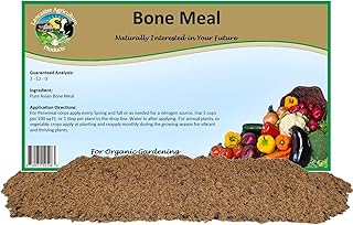 Bone Meal Fertilizer 16 Pounds for Organic Gardening and Soil Enrichment - Premium Natural Plant Nutrient for Strong Root Development and Enhanced Growth - Lancaster Agriculture Products