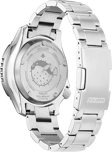 Miniatura 3 de Citizen Men's Eco-Drive Promaster Dive Fugu Automatic Stainless Steel Watch, Luminous, ISO Compliant