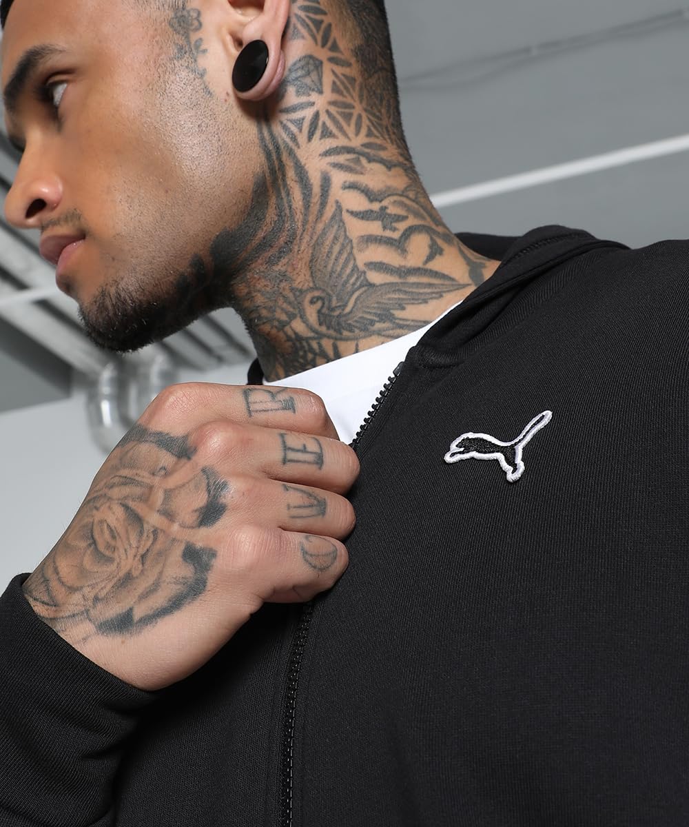 Puma Better Essentials - Felpa da Uomo con Zip Intera