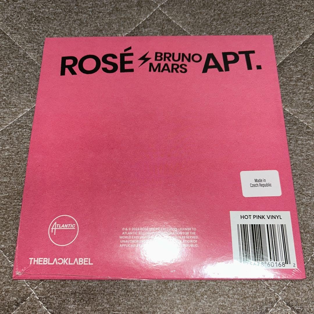 Amazon.co.jp: ROSÉ & 限定ピンク7インチレコード APT. : 楽器