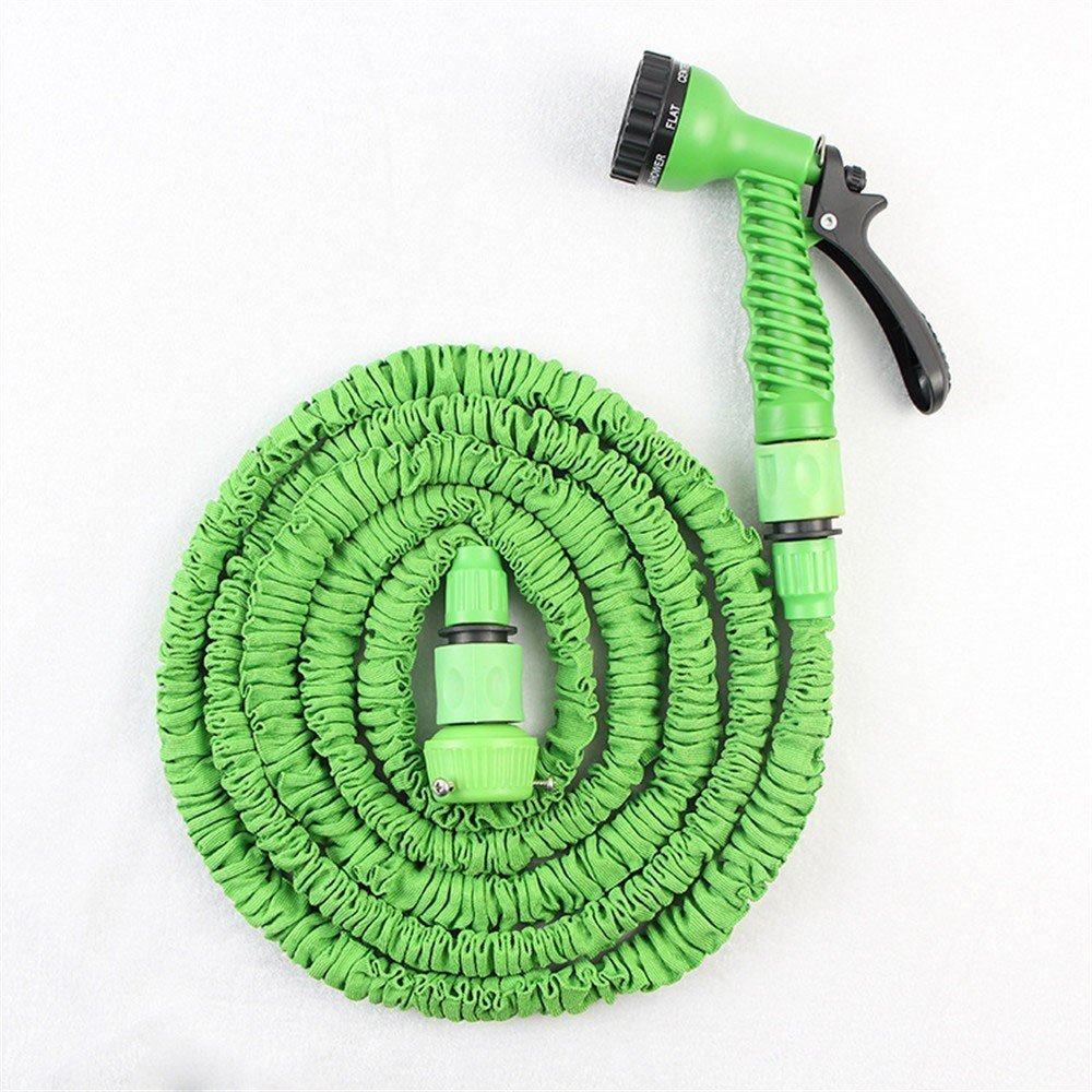Shag 50 Ft Expandable Hose Pipe Nozzle For Garden Wash Car Bike With