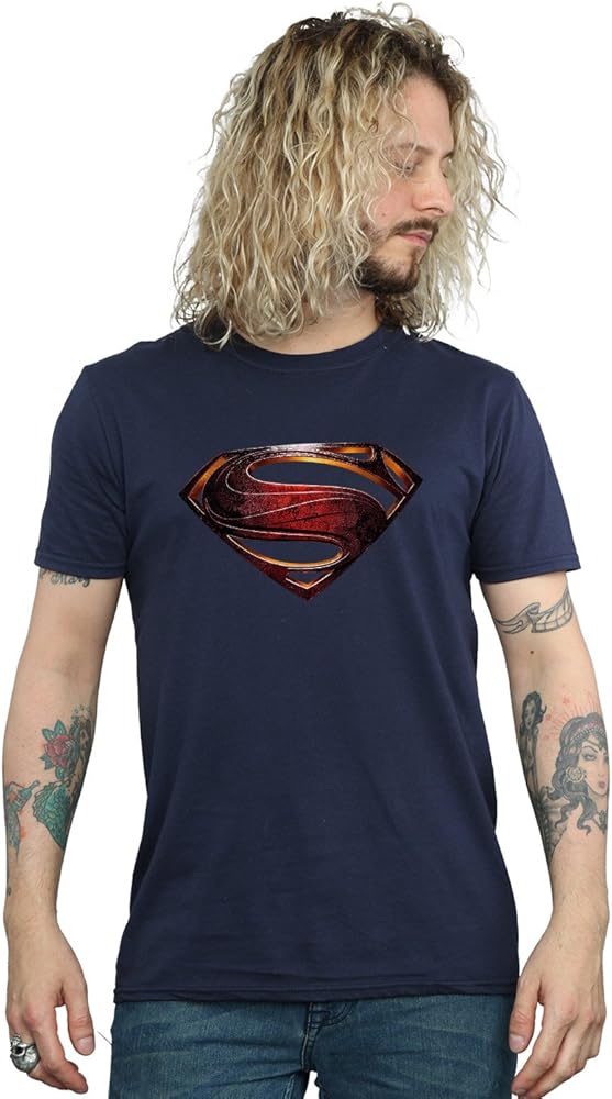 Justice league superman shirt Clearance
