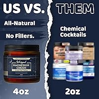 Vista 4 de Magnesium Cream with Grass-Fed Tallow – Soothing Muscle Relief & Sleep Support, All-Natural Night Balm for Leg Cramps, Restless Legs & Tension – 4