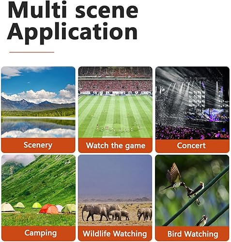 Miniatura 7 de Binoculares digitales con cámara, cámara de telescopio de 2.0 pulgadas, LCD tipo C, carga digital, cámara binocular con zoom y videocámara para ver