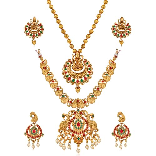 Buy Apara Gold Plated Temple Jewellery 