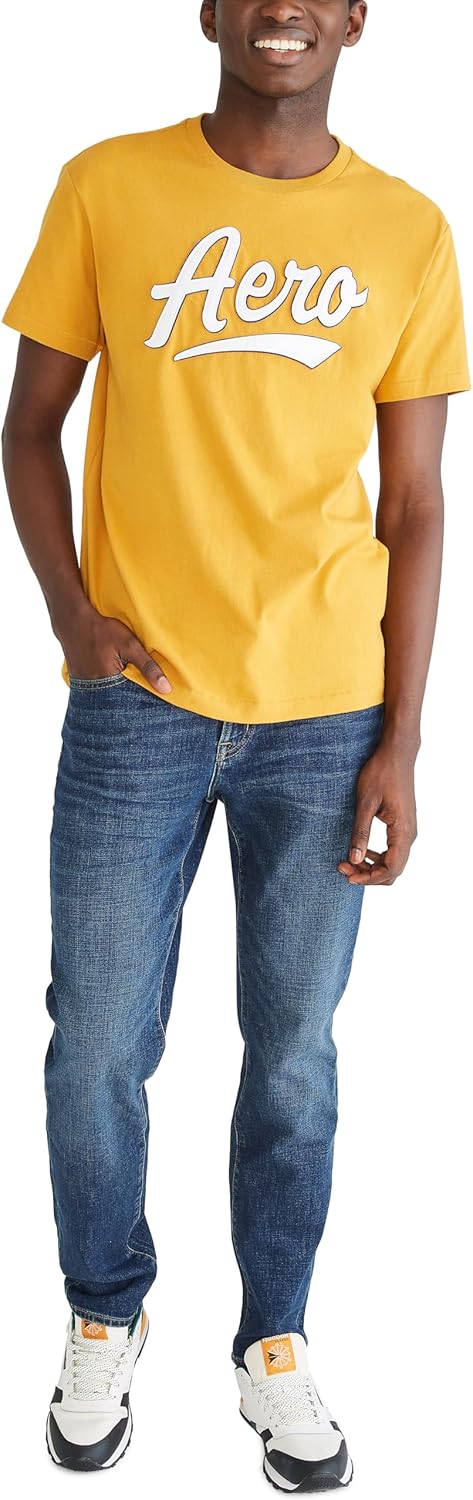 Aeropostale Men's Script Logo Short Sleeve Tee - Image 5