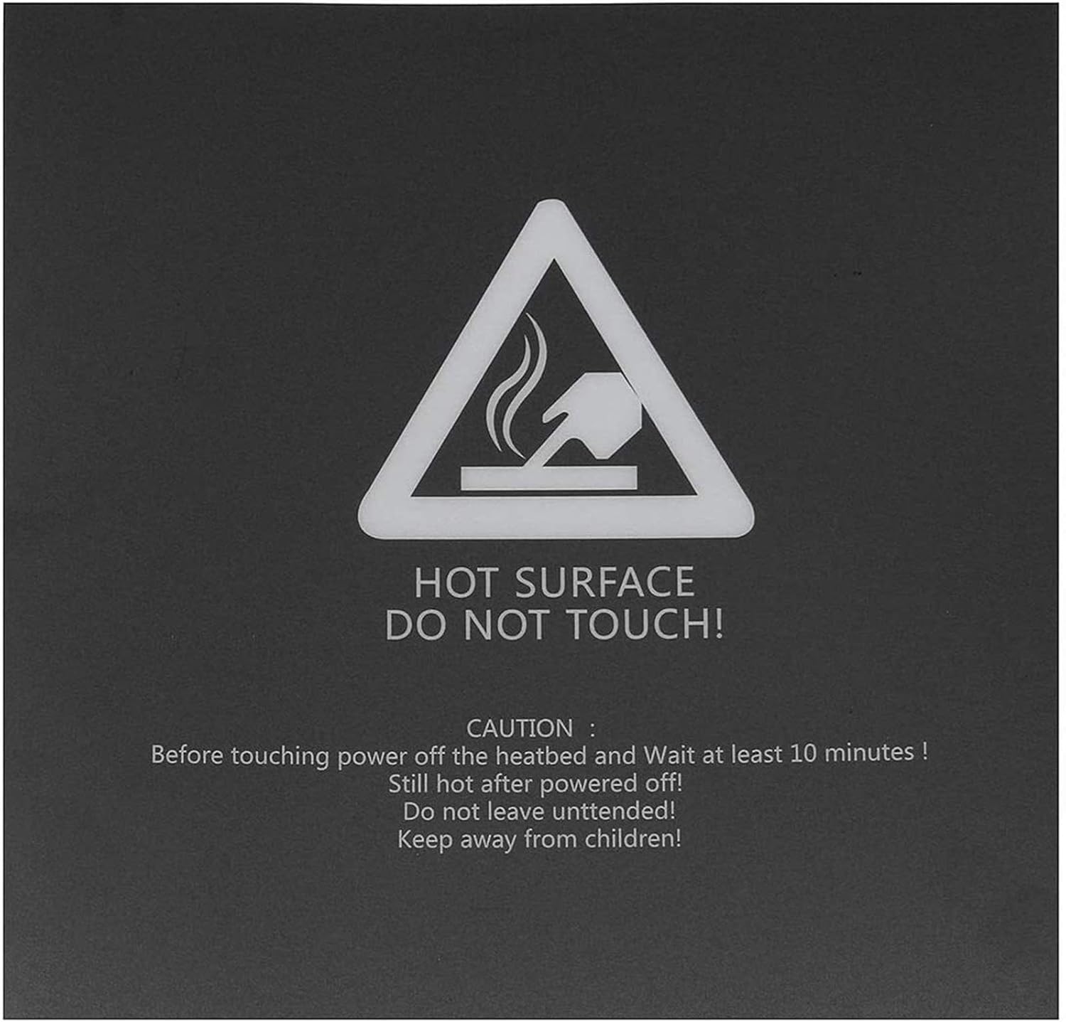 review YJYGR 3D Printer Parts 220x220mm 5pcs Plastic Heated Bed Sticker for 3D Printer Wanhao i3 Accessories