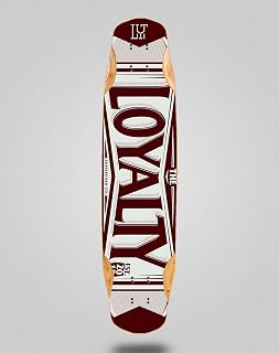 Loyalty Skate Skateboard Longboard Deck Mix Bamboo 38 x 8.45 Label Brown