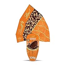 Lindt Uova di Pasqua 2026 Cioccolato Noccionoir, Uovo al Cioccolato Fondente con Nocciole Piemonte IGP, con Sorpresa, 320g