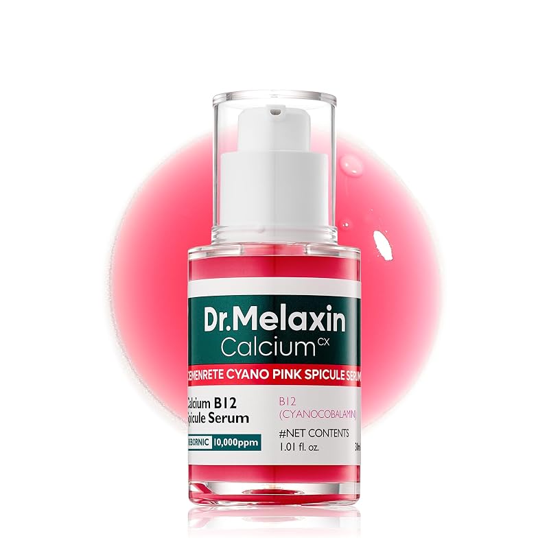 Dr.Melaxin Cyano Pink Sérum facial com espículas e vitamina B12, 30 mL