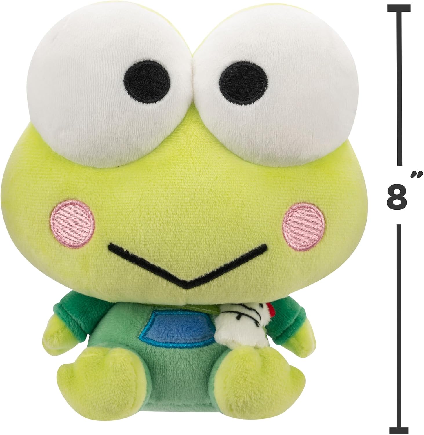 Jazwares Hello Kitty and Friends, Keroppi Series 1 Plush - Hoodie Fashion and Bestie Accessory - Officially Licensed Sanrio Product from