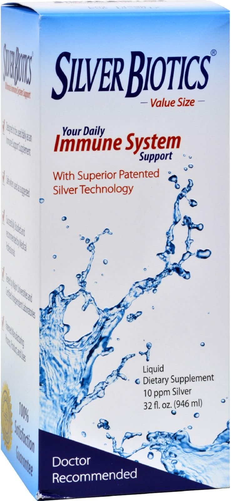 Silver Biotics Value Sz 32 Fz