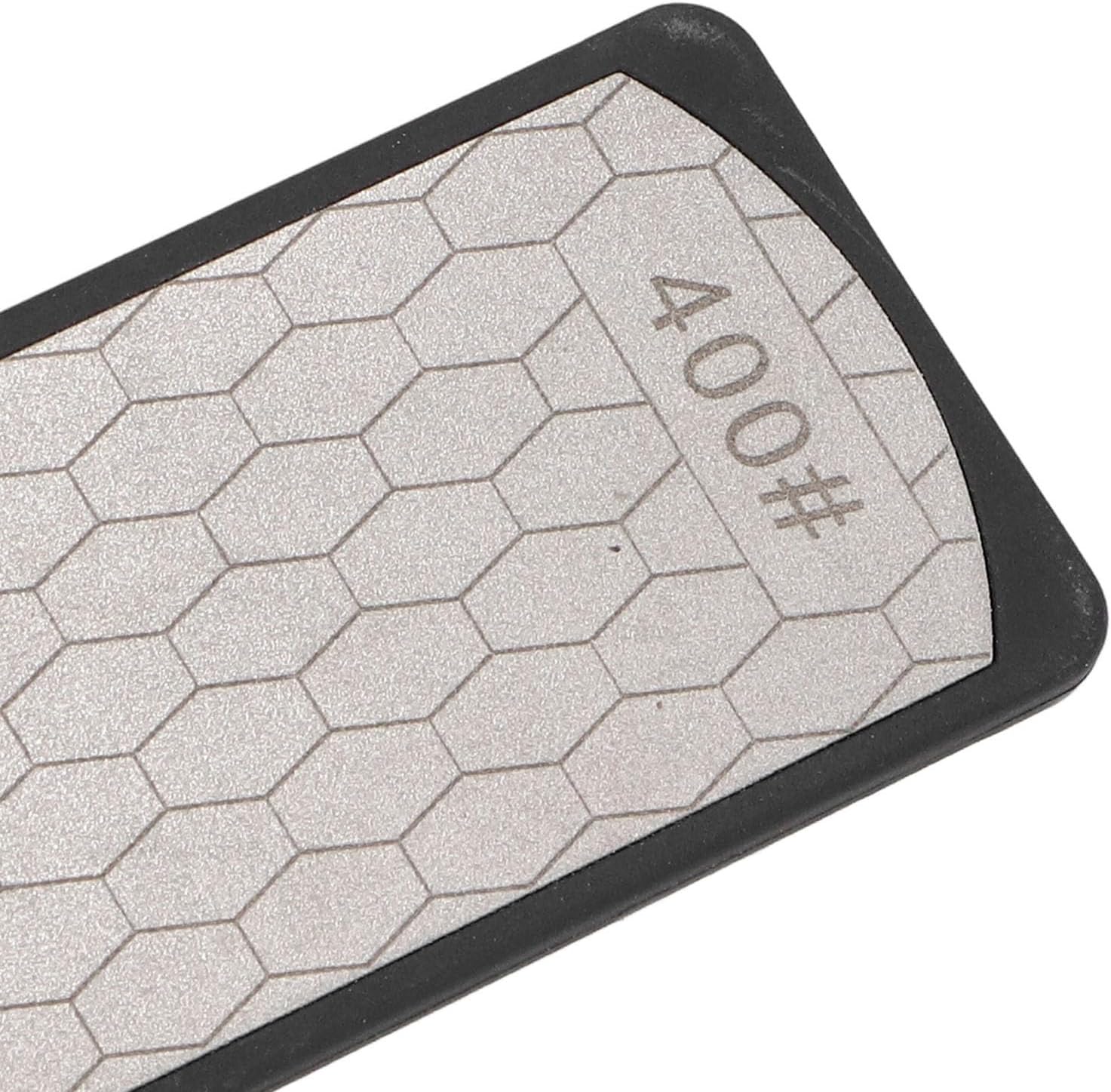 Eujgoov Sharpening Stone Honing Set System Chisel Kit Adjustable Tool with 400 and 1000 Grit Emery 2 Sided Plate Angle Stones Good Compatibility