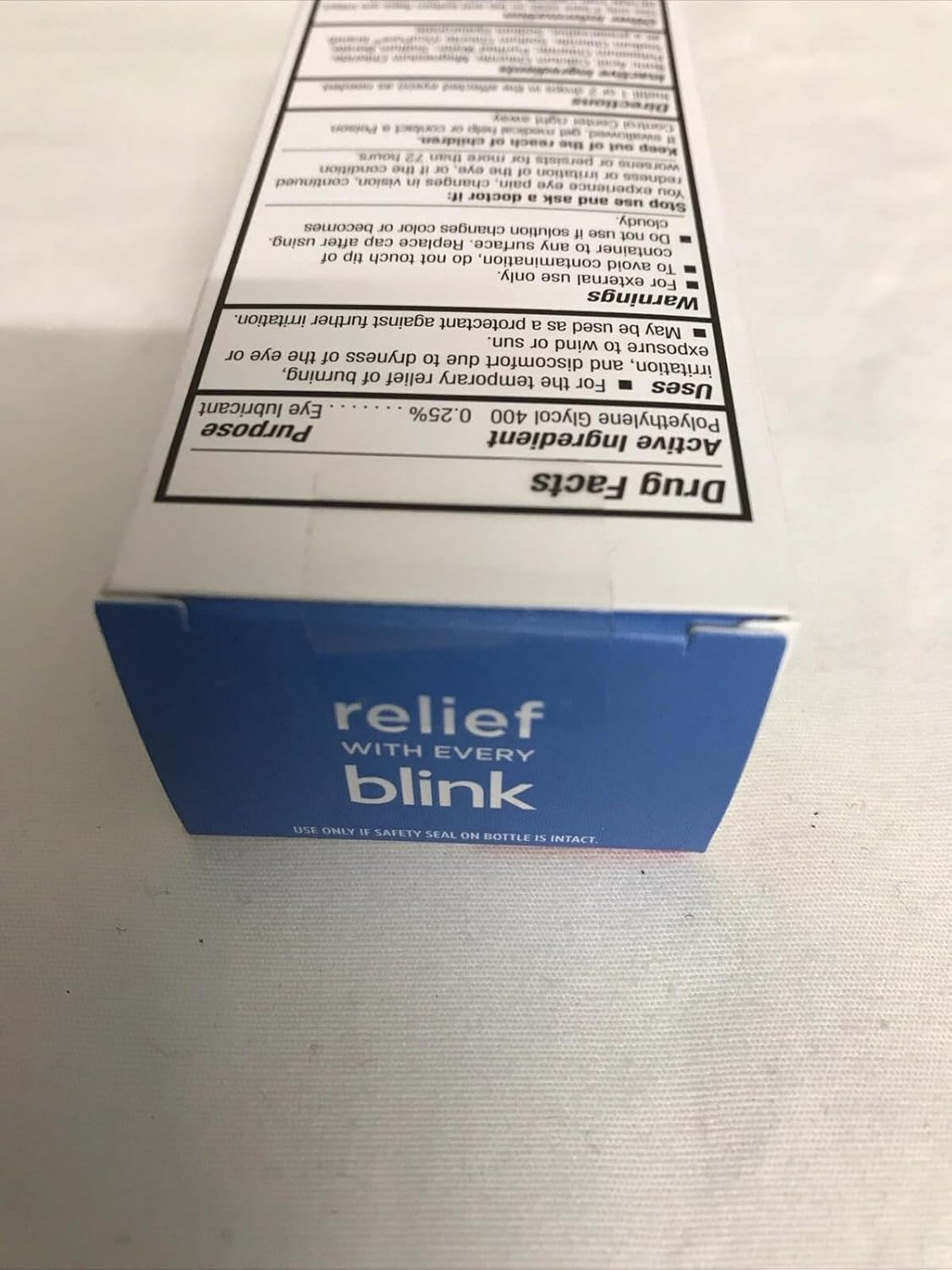 Blink Gel Tears, Lubricating Eye Drops - Buy Packs and Save (Pack of 3)