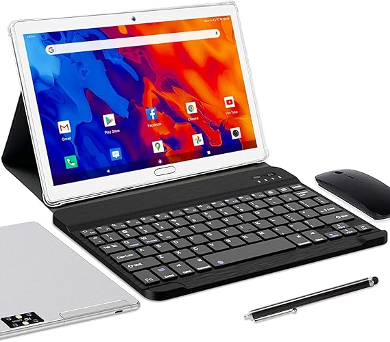 ANTEMPER Tablet 10 Zoll Android, 4G LTE Tablets Telefon Mit Dual SIM