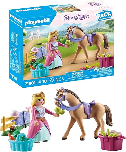 PLAYMOBIL | Princess Magic | Prinzessin mit Pferd | Prinzessinnenspielzeug | Spielzeug für Kinder ab 4 Jahren | 71801 - 1