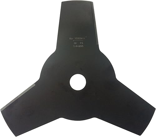 Sunseeker Cuchilla cortadora de cepillo resistente de 10 pulgadas, 3 dientes, accesorio universal