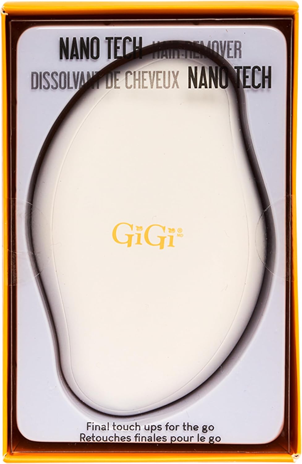 GiGi Nano Tech Crystal Hair Remover – Painless Reusable Hair Removal Tool for Legs, Arms & Bikini, Exfoliating Nano Hair Eraser for Women