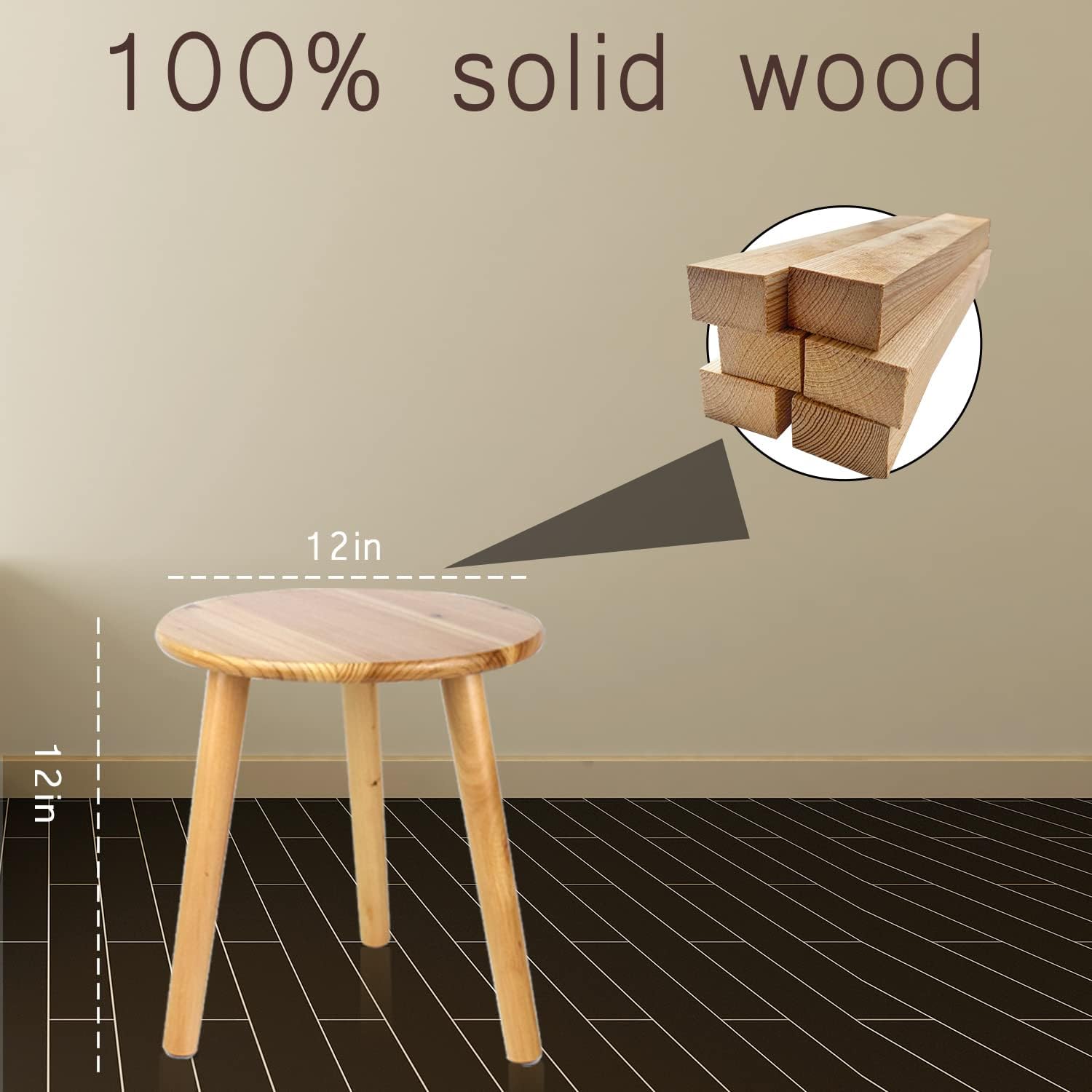 Plant Stand stool for Plant Small Plants Stand - Plant Table Mid Century Plant Stands image 3