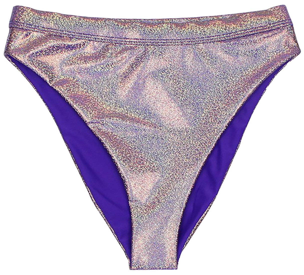 ToBeInStyle Women's Seamless High Waist Banded High Cut Cheeky Bottom