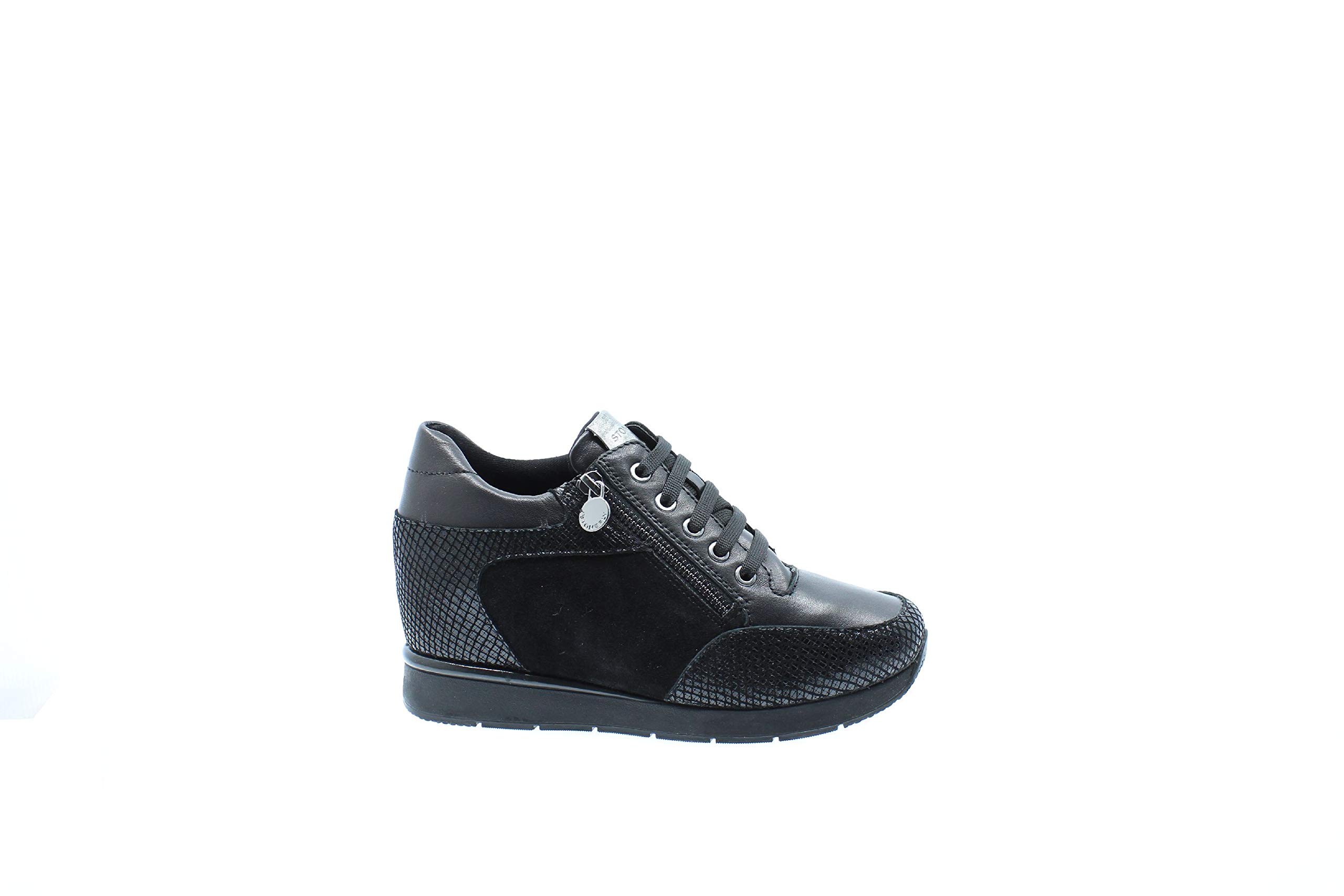 Stonefly 212431 000 Jackie 15 Print Snake Black