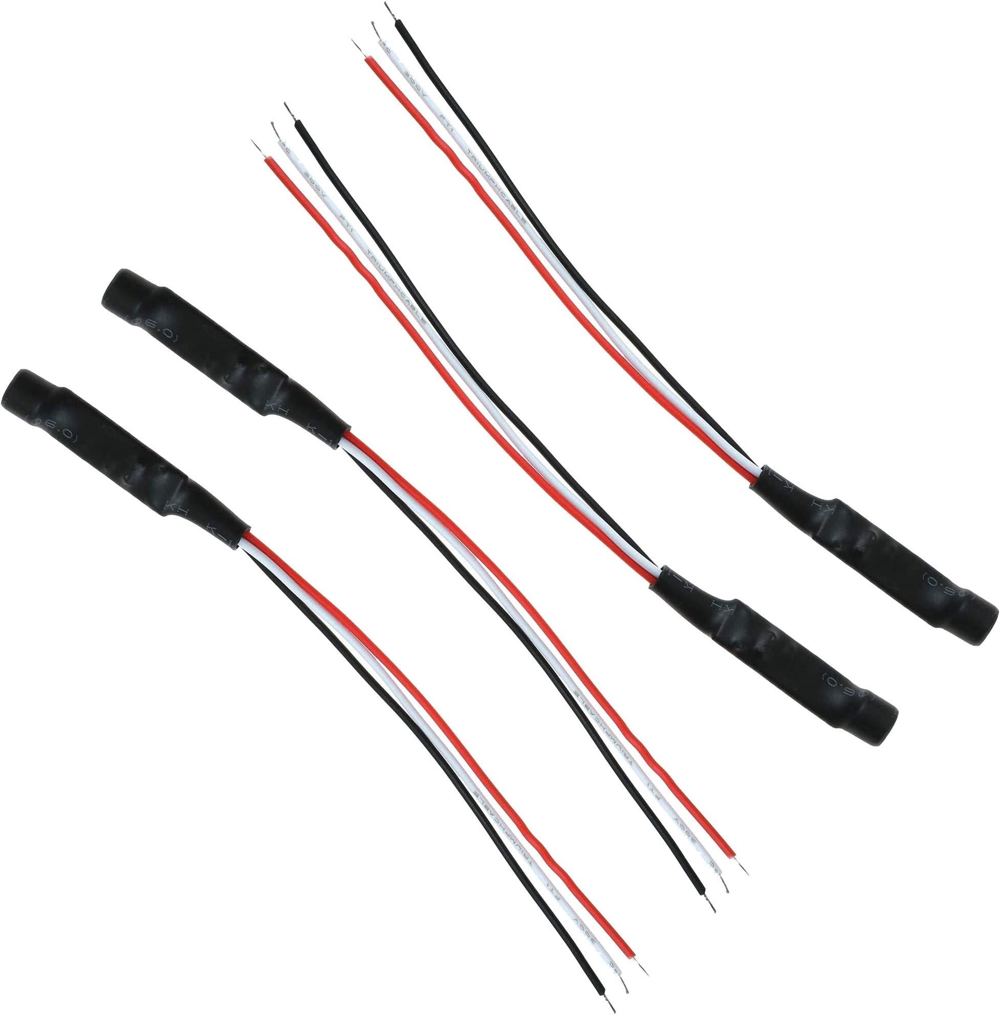 MERSK Mic Microphone Sound Monitor for CCTV Security Camera Set of 4 Mics