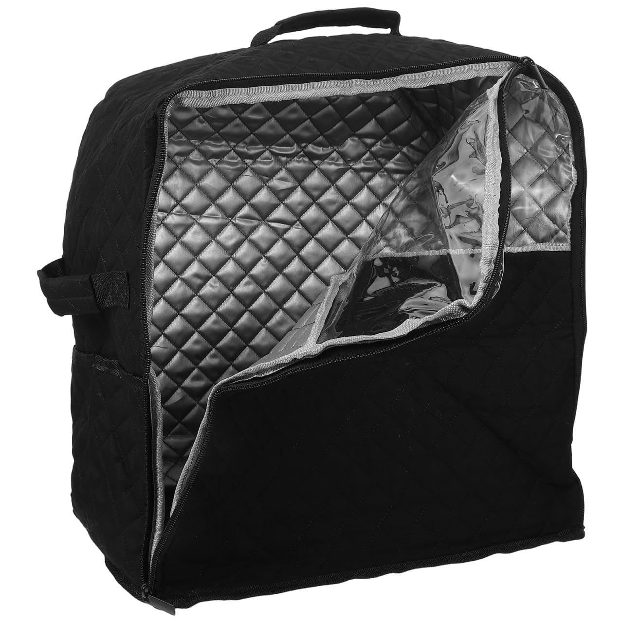 Funda protectora premium para batidora de 5 cuartos con acabados de alta costura