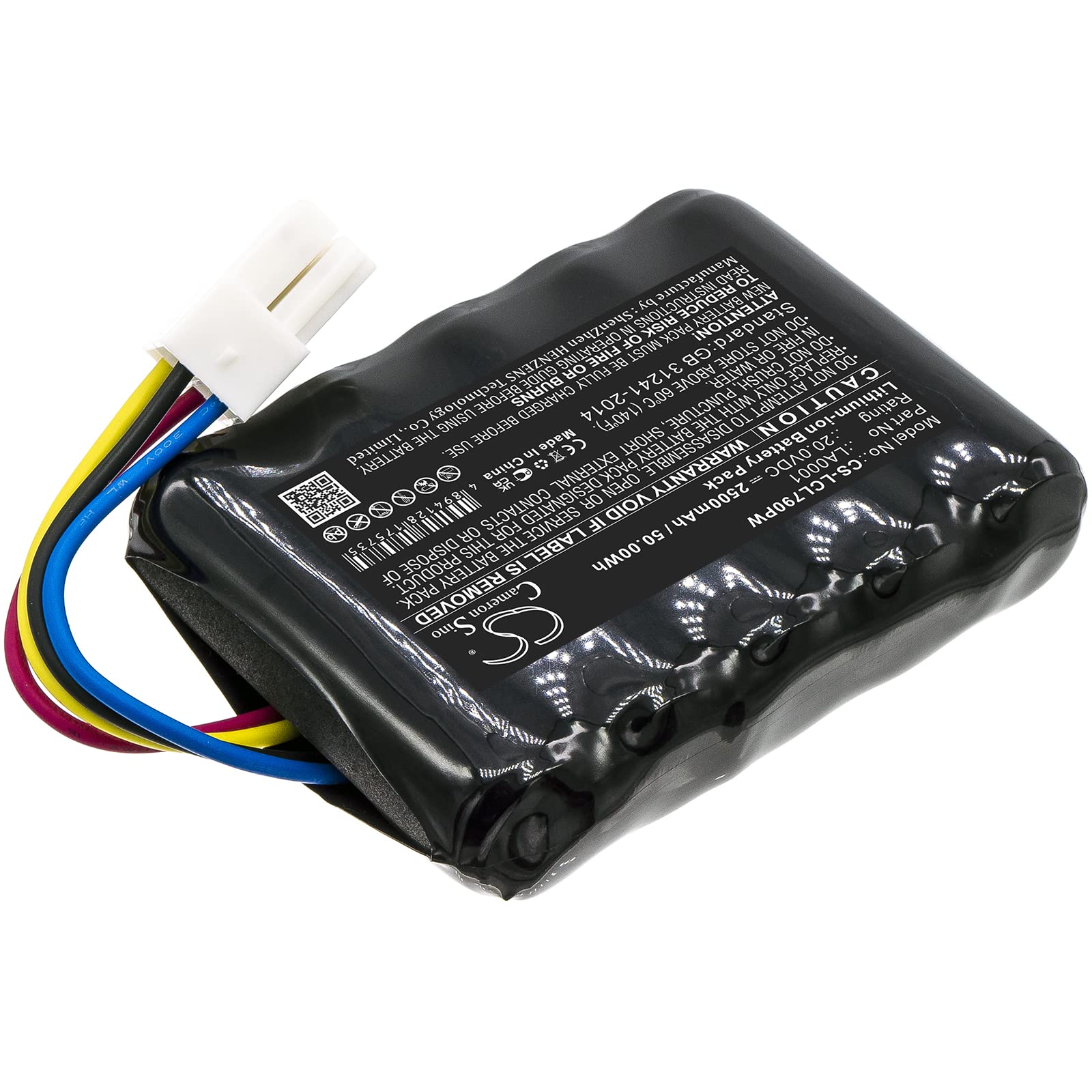 JIAJIESHI - Batteria di ricambio da 2500 mAh/50.00 Wh, adatta per Landxcape LX790, LX790, 600 m2, LX790i, LX791, LX792, LX792 600 m2, LX793, LX795