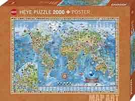 ヘイパズル　2000ピース　2点セット Amazon.com: HEYE 2000 Piece Puzzle Hay Puzzle 29847 Rajko