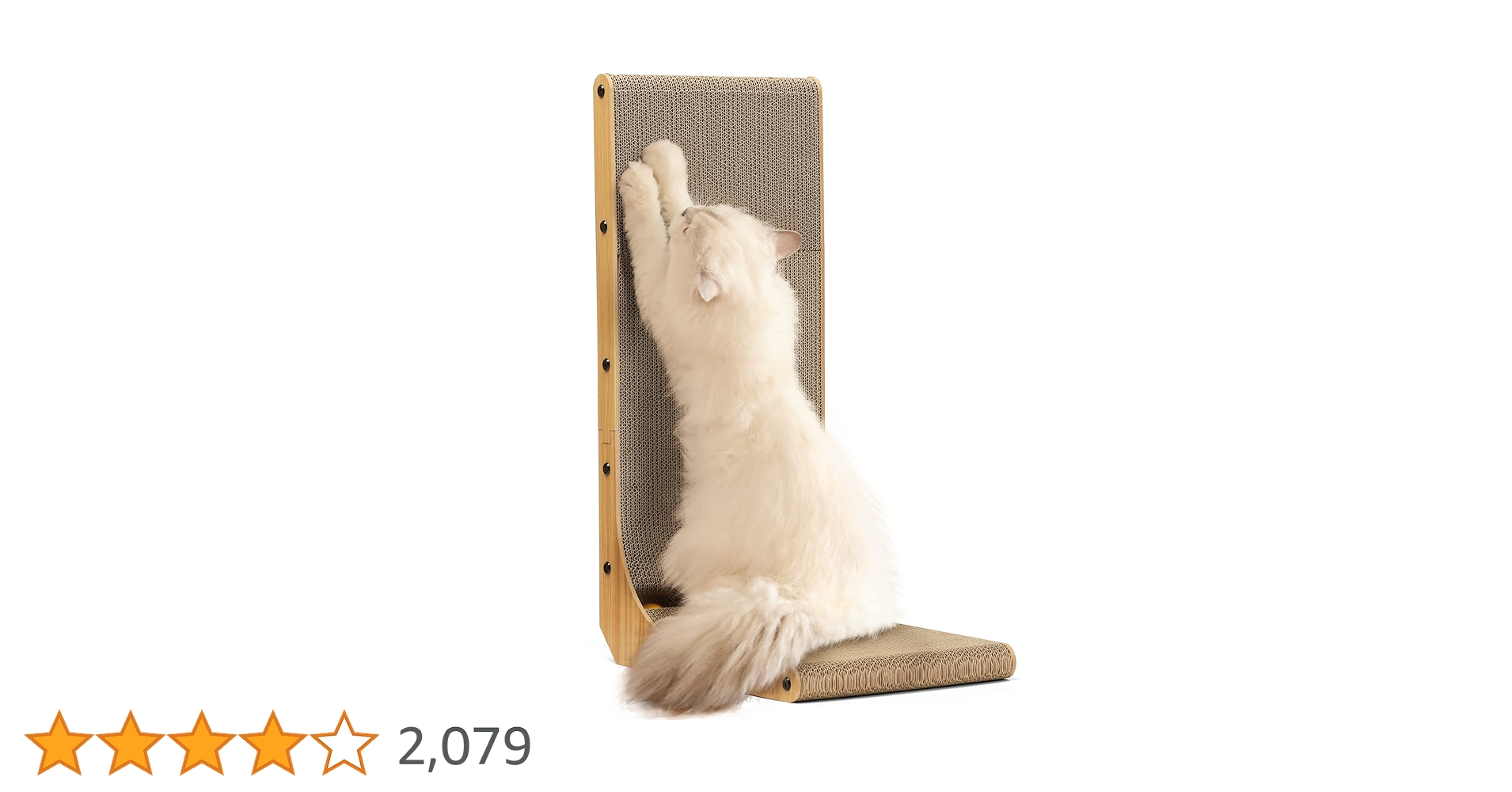 Amazon | FUKUMARU 猫用L字型スクラッチャー 猫 猫用 爪とぎ 爪