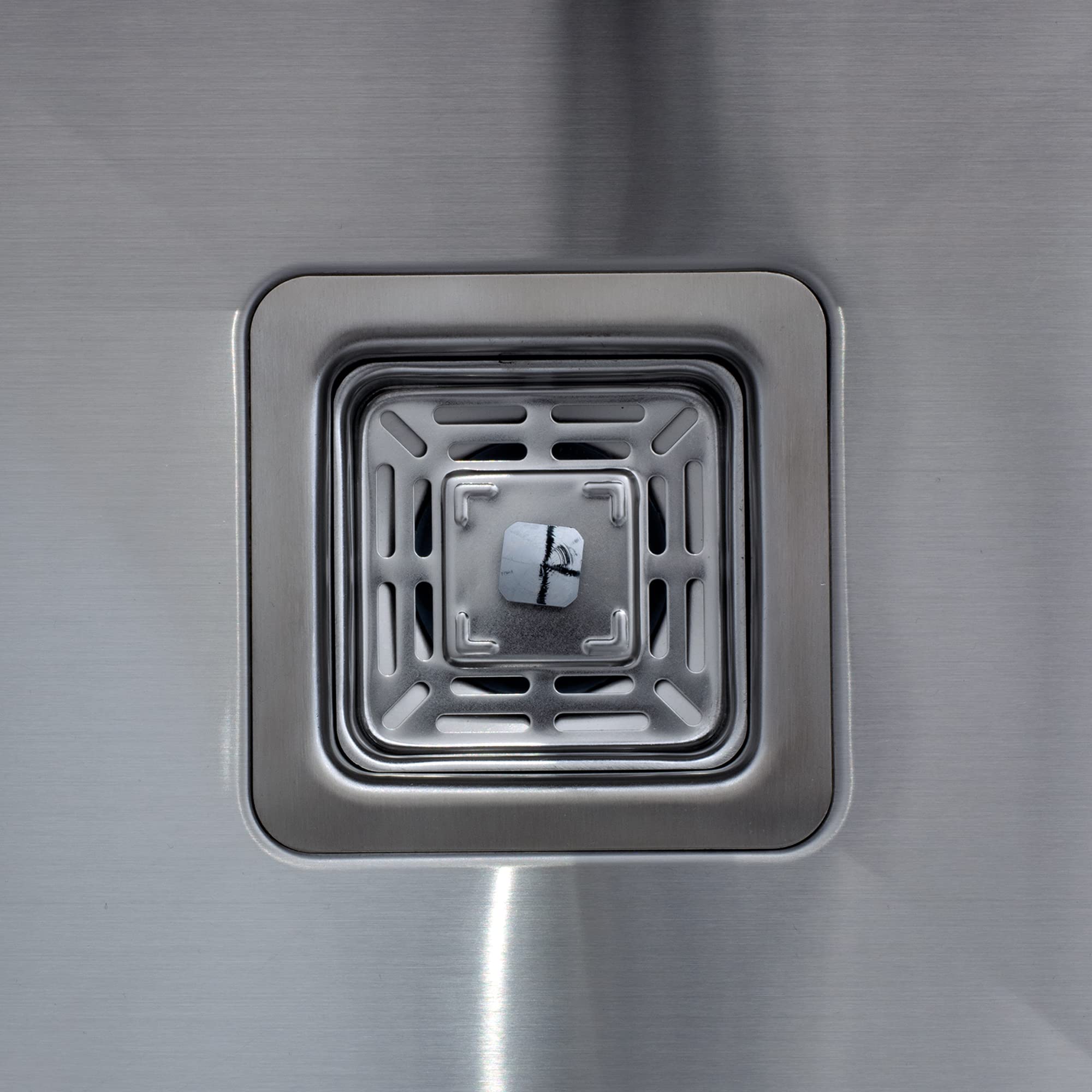 Edesa | Fregadero Bajo Encimera | Modelo MAKALU BE 45x40 1C R-10 | 1 Cubeta Cuadrada | Fregadero de Cocina 20 cm de Profundidad | Ancho de 60 cm | Acabado en Acero Inoxidable