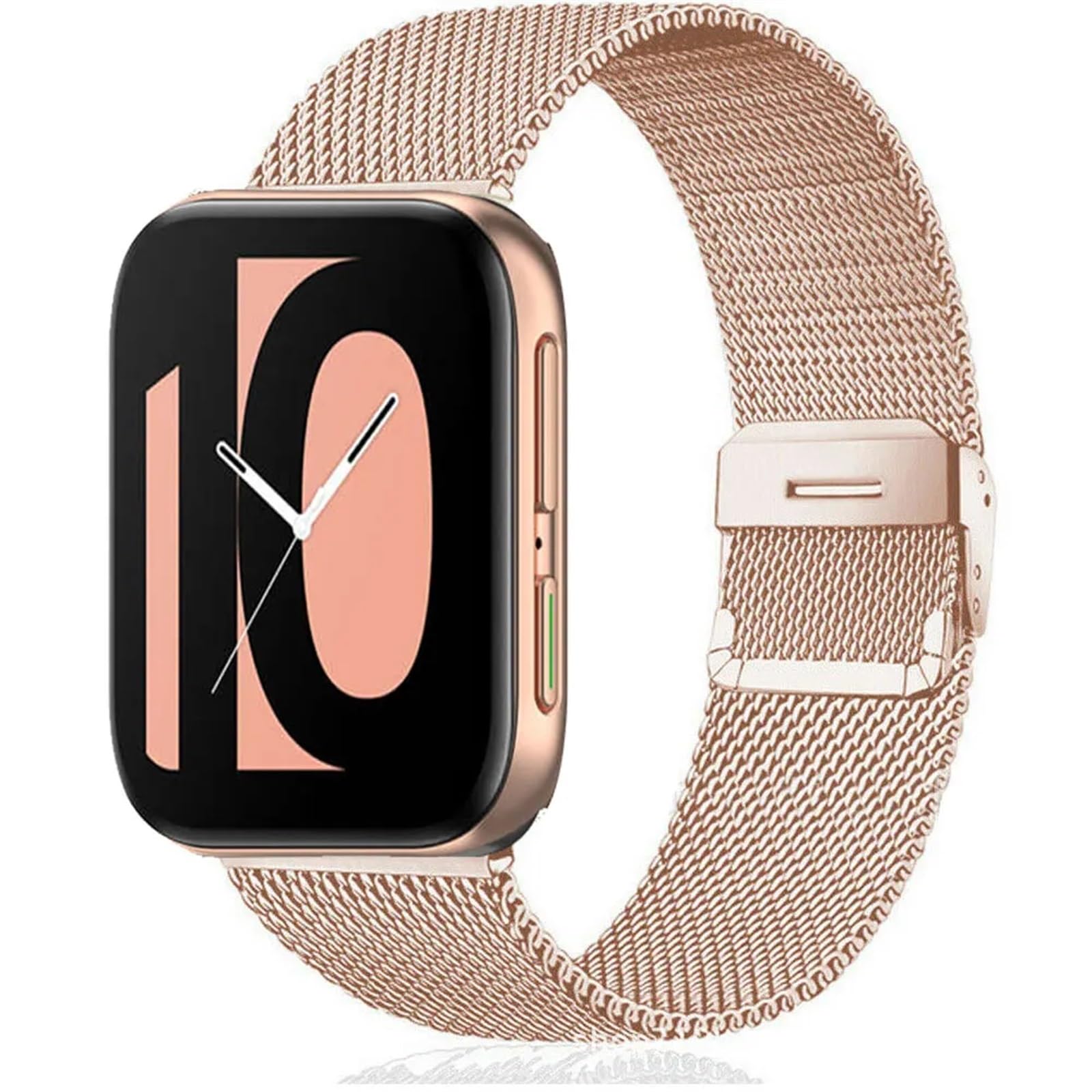 Bracelet Oppo Watch 2 anti-irritation couleur or rose ajustement parfait