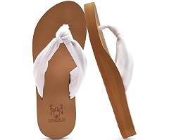 KuaiLu Flip Flops for Women with Arch Support Yoga Mat Comfortable Summer Beach Walking Thong Cushion Sandals Slip