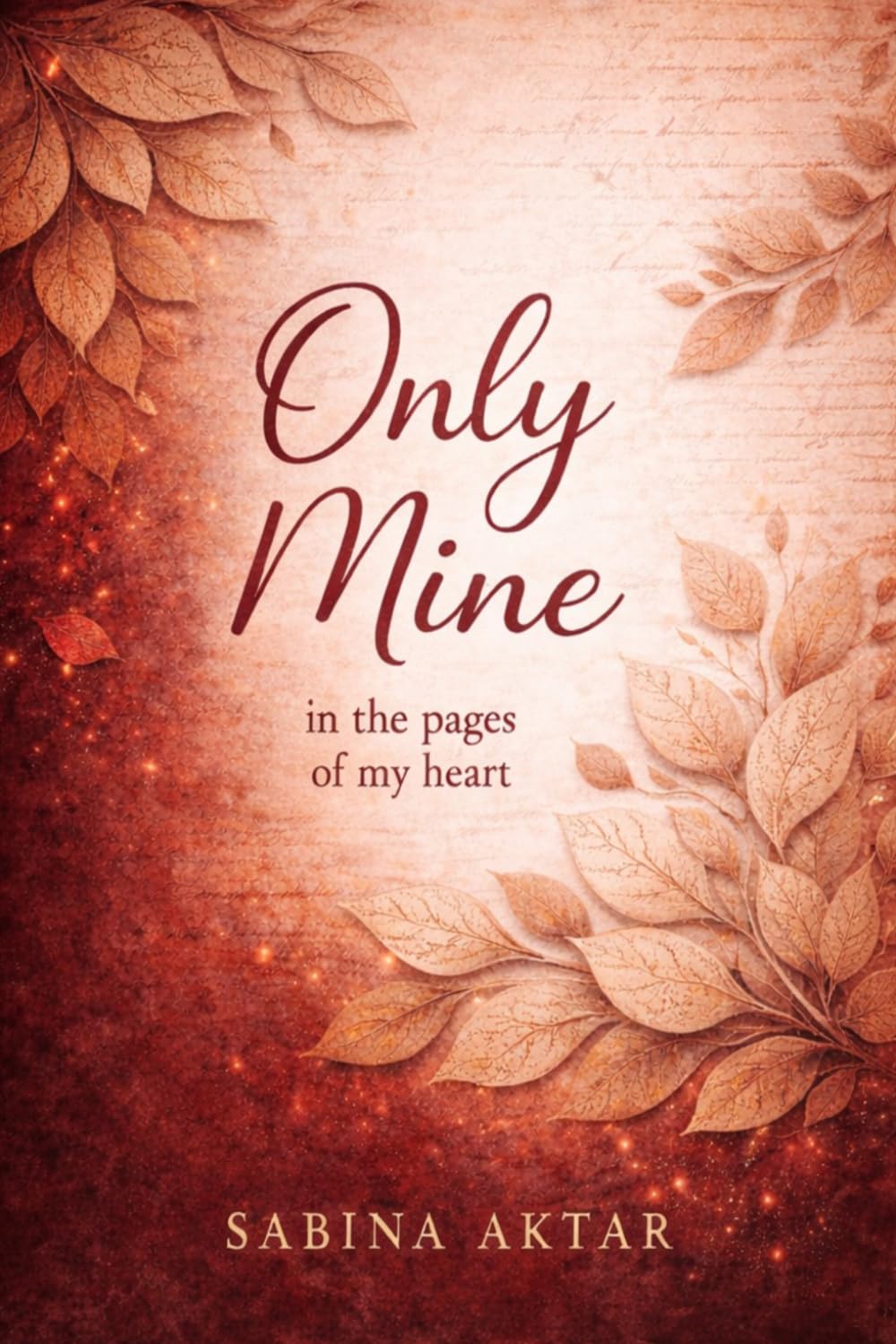 ONLY MINE: In the Pages of My Heart