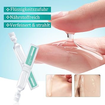 Hyaluronic Acid Serum Ampoules Pack of 30 - Hyaluronic Serum - Hyaluronic Ampoules & Moisturising Serum Face Anti Ageing Hyaluronic Acid Serum Women Repair Serums Face (Hyaluronic Acid)